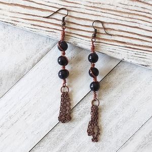 Artisan Jewelry Collection - Midnight Earrings